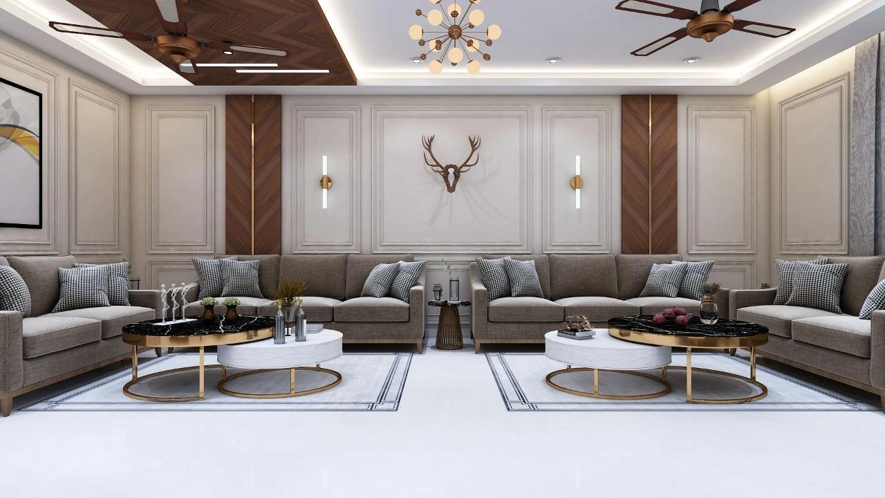 Classic contemporary interior — Dream Drafter portfolio
